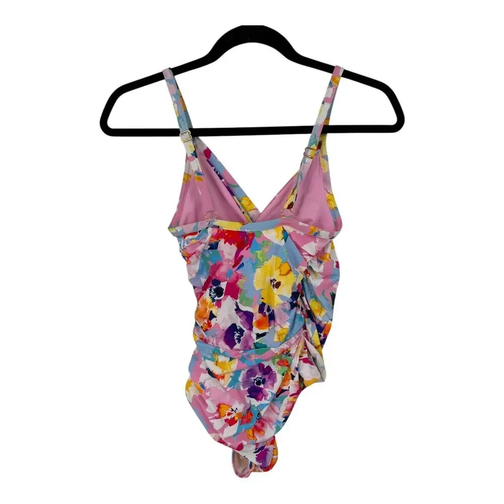 Hanky Panky wide strap wrap one piece swimsuit size X-Small XS
